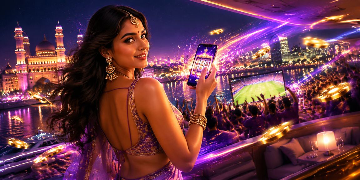 User placing bets on mobile sports betting app in India