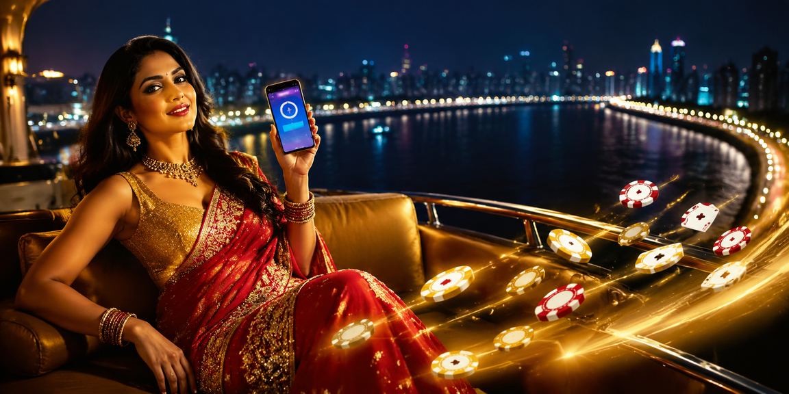 User depositing funds securely from Mumbai Marine Drive using mobile device